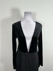 Glamorous Women   s Black Color Long Sleeve Fpdress Size L