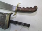 First Year Wwi Model 1904 Hospital Cor Fighting Bolo   Scabbard Dated 1904  y49