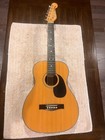 Fender Californian Acoustic  parlor  Guitar Korea Natural Finish 1985-91