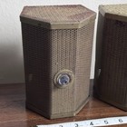 2 Vtg Evergard 1950 s Fire Alarm Horn Dupont Freon Powered