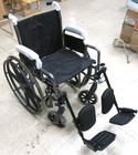 Medline Excel K1 Basic Wheelchair 18  Wide Seat With Elr Leg Rests