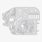 Gothica - Reusable Airbrush Stencil Template