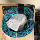 Extreme Competition Tow Rope 75ft Wellington Water Ski Rope Green Purple Black