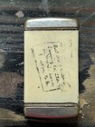 Antique Match Advertising Celluloid Match Box Matchsafe