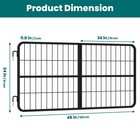 Horse Stall Gate Grid Layout Livestock Gate Horse Stall Guard Fits Standard Barn