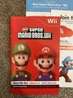 Case Manual Insert Only No Game New Super Mario Bros Wii Nintendo Wii Authentic