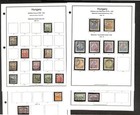 Hungary Stamp Collection On 60 Pages  1913-1967 Neatly Identified  bb 