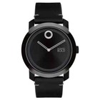 Movado Bold 3601054 Black Dial Black brown green Leather Strap Mens Watch Set