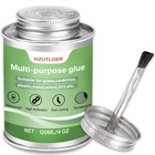 Multi-purpose Super Glue   4 Oz High Strength Clear Adhesive With Brush   For   