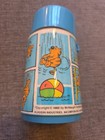 Heathcliff Thermos - 1982 Vintage Aladdin  Lunch Box  W  Lid Comic Garfield 