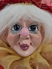 Vintage Jack In The Box Jester Elf  Musical 11  Tall