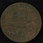 1837 Executive Experiment Turtle Hard Times Token Ht-33 - Free Shipping Usa