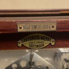 Sartorius Werke Vintage  Scale Mod Sm 10 100 Mg Gottingen Made In Germany Read