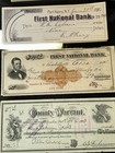 1910 County Warrant 10  Lot 1870s Bank Checks Bookkeeper   s Note And More