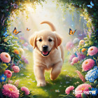 Puppy Digital Image  download 3 Images Wallpaper Background Desktop Art Ai