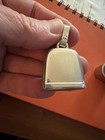 Antique Sterling Silver Baby Rattle Bell  Pocket Book  No Monogram