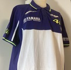 Vintage Moto Gp Yamaha Racing Jersey Polo Shirt Valentino Rossi  46 Size L