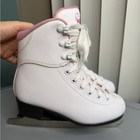 Jackson Ultima Softskate Pink White Figure Ice Skate Size 3