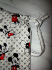 New Disney Mickey Mouse Apron White Red Black Gray Cotton