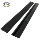 2 Pcs 21   Silicone Stove Counter Gap Cover Oven Guard Spill Seal Slit Filler 