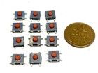 12 Pieces Smd 6 X 6 X 3 Tactile Tact Push Button Micro Switch Momentary Rohs C13