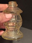 Vintage antique Small Clear Glass Bottles Set Of 3