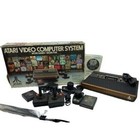 Atari 2600 Video Game Sears Video Arcade System W  4 Switch In Box   Manual 