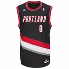Damian Lillard Portland Trail Blazers Adidas Nba Men   s Official Black Jersey