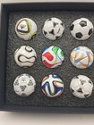 15pcs Fifa Historical World Cup Mini Soccer Ball Set Football Collection Gift