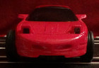 Artin Slot Car 1 43 Red Firebird W headlights  Custom Rims Installed Nos