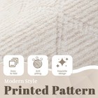 5x7 Area Rugs Living Room  Washable Boho Geometric Moroccan Rug Neutral Moder   