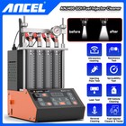 Ancel Car Fuel Injector Cleaner Tester Injector Ultrasonic Cleaning Machine 2025