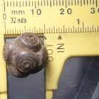 Ancient Roman Or Greek Hellenistic Silver Jewelry  Piece Small Amulet Wearable