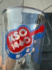 Vintage Pabst Blue Ribbon Kso 1460 Radio Grand Daddy   s Glass Beer Pitcher Iowa