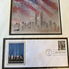 9 11world Trade Center Memorial 2002 Usps Heroesstampfirstday Cover Framed 16x12