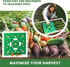 Seeding Square - Patented Seed And Seedling Spacer Tool For Bigger Harvests O   