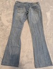 American Eagle Jeans Women s 6 Long Blue Favorite Boyfriend Medium Wash Flare