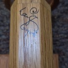 Handmade Oak Kaleidoscope On Wood Stand - Signed Laughing Coyote