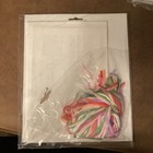 Bucilla Rose Arbor Silk Ribbon Embroidery Kit 33529 Framed Picture W  Aida Nip 