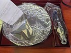Arthur Court Grape Cheese Tray W stainless Steel Knife Server Set 752659017488