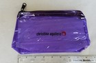 Christina Aguilera Vintage 1999 Xtina Purple Clear Makeup Bag Rare Promo