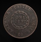 1793 Liberty Chain Cent - Liberty Exonumia One Cent Cooper Coin -   27 Mm  