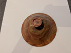 Gorgeous Hand Turned Wooded Round Bowl By Famous Eric Reeves Woodturner 2014