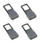5x Led Lighted Slide-out Aspheric Magnifier With Protective Sleeve - Set Of 4