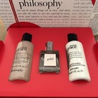 Philosophy Amazing Grace 3pc  Eau De Toilette   Gel  Lotion Travel Size Gift Set