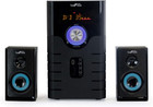 5 1 Channel Bluetooth Surround Sound Speaker System In Blue