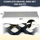 40ft Gravel Grid For Driveway    hdpe Geocell Ground Stabilizer  1990 Lbs sq Ft Lo