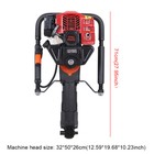 T-post Driver 52cc Gas Pile Driver Fence Petrol Powered Energy Gasoline Engine