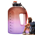 2 2l Motivational Water Tracker Bottle - Daily Hydration Goal With Time Markers