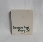 Vintage Starmount Forest Country Golf Club Matchbook Greensboro Nc Advertising